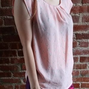 Sweet Rain Pink Flamingo Top